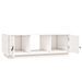 Table basse Blanc 100x50x35 cm Bois massif de pin - Photo n°7