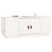 Table basse Blanc 100x50x41 cm Bois massif de pin - Photo n°5