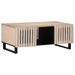 Table basse blanc 100x55x40 cm bois de manguier massif - Photo n°1