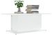 Table basse Blanc 102x55,5x40 cm - Photo n°1