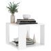 Table basse Blanc 40x40x30 cm - Photo n°1