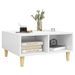 Table basse Blanc 60x60x30 cm 2 - Photo n°1