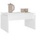 Table basse Blanc 68x50x38 cm - Photo n°4