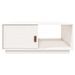 Table basse Blanc 80x50x35,5 cm Bois massif de pin - Photo n°6