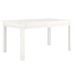 Table basse Blanc 80x50x40 cm Bois massif de pin - Photo n°2