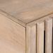 Table basse blanc 80x51x40 cm bois de manguier massif - Photo n°6