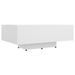 Table basse Blanc 85x55x31 cm - Photo n°3