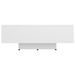 Table basse Blanc 85x55x31 cm - Photo n°4