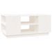 Table basse Blanc 90x49x40,5 cm Bois massif de pin - Photo n°2