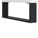 Table basse blanc 90x50x40 cm bois d'ingénierie - Photo n°11