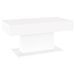 Table basse Blanc 96x50x45 cm - Photo n°2