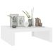 Table basse Blanc brillant 100x100x35 cm 2 - Photo n°1
