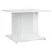 Table basse Blanc brillant 55,5x55,5x40 cm - Photo n°1