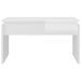 Table basse Blanc brillant 68x50x38 cm - Photo n°5