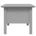 Table basse BODO gris 100x55x45 cm bois de pin massif - Photo n°5