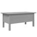 Table basse BODO gris 100x55x45 cm bois de pin massif - Photo n°6