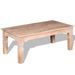 Table basse Bois d'acacia 110 x 60 x 45 cm - Photo n°2