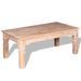 Table basse Bois d'acacia 110 x 60 x 45 cm - Photo n°3