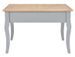 Table basse carrée 4 tiroirs bois clair et pin massif gris Dean - Photo n°4