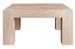 Table basse carrée en bois de chêne blanchi Nordo 90 cm - Photo n°3