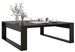 Table basse carrée en bois Luko 100 cm - Classique et intemporelle - Photo n°8