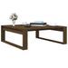 Table basse carrée en bois Luko 100 cm - Classique et intemporelle - Photo n°1