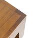 Table basse carrée en bois massif de Mindy 1 tiroir Orka 60 cm - Photo n°4
