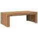 Table basse chêne artisanal 102x50x35 cm bois d'ingénierie - Photo n°2