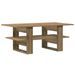 Table basse chêne artisanal 102x55x42 cm bois d'ingénierie - Photo n°6