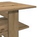 Table basse chêne artisanal 102x55x42 cm bois d'ingénierie - Photo n°7