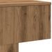 Table basse chêne artisanal 60x60x31,5 cm bois d'ingénierie - Photo n°7