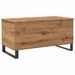 Table basse chêne artisanal 90x44,5x45 cm bois d'ingénierie - Photo n°7