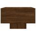 Table basse chêne marron 100x49,5x31 cm bois d'ingénierie - Photo n°5