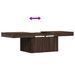 Table basse chêne marron 100x55x40 cm bois d'ingénierie - Photo n°9