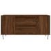 Table basse chêne marron 102x44,5x50 cm bois d'ingénierie - Photo n°5