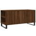 Table basse chêne marron 102x44,5x50 cm bois d'ingénierie - Photo n°8