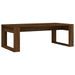 Table basse chêne marron 102x50x35 cm bois d'ingénierie - Photo n°6