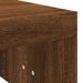 Table basse chêne marron 102x50x36 cm bois d'ingénierie - Photo n°7