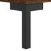 Table basse chêne marron 102x50x40 cm bois d'ingénierie - Photo n°11