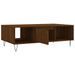 Table basse chêne marron 104x60x35 cm bois d'ingénierie - Photo n°6