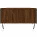 Table basse chêne marron 104x60x35 cm bois d'ingénierie - Photo n°7