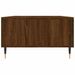 Table basse chêne marron 104x60x35 cm bois d'ingénierie - Photo n°7