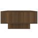 Table basse Chêne marron 105x55x32 cm Bois d'ingénierie - Photo n°5