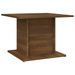 Table basse chêne marron 55,5x55,5x40 cm bois d'ingénierie - Photo n°2