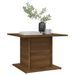 Table basse chêne marron 55,5x55,5x40 cm bois d'ingénierie - Photo n°3