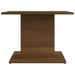 Table basse chêne marron 55,5x55,5x40 cm bois d'ingénierie - Photo n°5