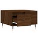 Table basse chêne marron 55x55x36,5 cm bois d'ingénierie - Photo n°6