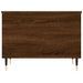 Table basse Chêne marron 60x44,5x45 cm Bois d'ingénierie - Photo n°6