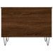 Table basse Chêne marron 60x44,5x45 cm Bois d'ingénierie - Photo n°6