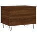 Table basse Chêne marron 60x44,5x45 cm Bois d'ingénierie - Photo n°8